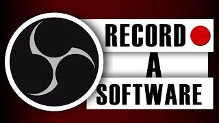 How to use OBS Studio to record screen of particular software