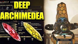 Warframe Deep Archimedea Full Guide For End Game Farming!