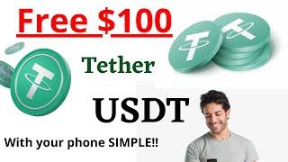 Free Tether USDT Cryptocurrency , Claim free usdt with this free strategy , Usdt crypto news 