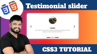 Ep70 - Bootstrap Testimonial slider tutorial with source code
