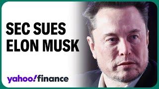 SEC sues Elon Musk, alleging securities fraud in Twitter deal