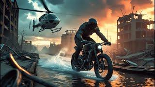 Bike and Helicopter Chase | iClone 8 Short Film