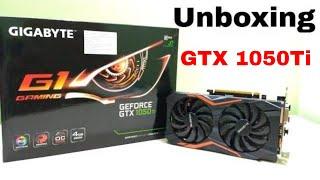 Gigabyte GTX 1050 Ti OC 4gb DDR5  Unboxing , Review & Install Guide