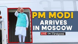 PM Modi LIVE: India's PM Modi Arrives in Russia; To Hold Bilateral Talks With President Putin