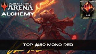 Top 50 with Mono Red | Alchemy | MTG Arena