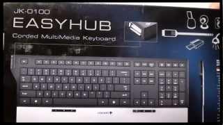 CHERRY EASYHUB multimedia keyboard preview