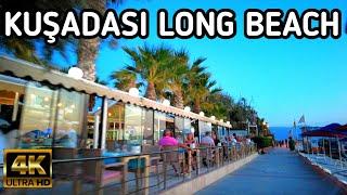 KUŞADASI LONG BEACH  | UZUN PLAJI KUŞADASI | September 2024 | 4k UHD 60fps