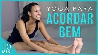 Yoga Matinal: MILAGRE DA MANHÃ (Alongamento Matinal pra Acordar Bem!) | Fernanda Yoga