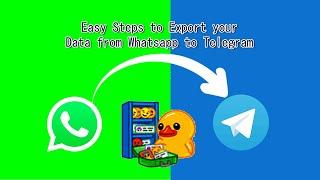 Export whatsapp chat to telegram - how to import your chats from whatsapp to telegram