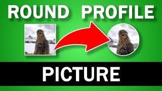 How to Create a Round Profile Picture in Gimp