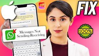 Fix WhatsApp Messages Not Sending/Receiving issues on iPhone Running iOS 17/16 [ 2024 ]