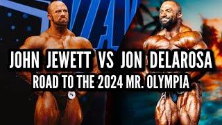 John Jewett (Toronto Pro '24) VS Jon Delarosa (Tampa Pro '24)  | Road To Mr. Olympia '24