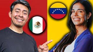 VENEZUELAN and MEXICAN having a conversation in SPANISH | Listening Practice for Intermediate