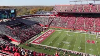 The crowd watching Rutgers B10 loss to Indiana