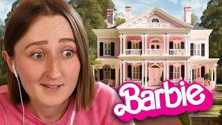i built the viral barbie dreamhouse in the sims