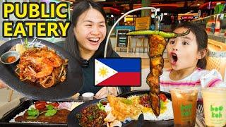 We Finally Found MANILA'S BEST FILIPINO FOOD COURT! Modern Filipino Street Foods in the Philippines