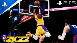 (PS5) NBA 2K22 Next-Gen 4K Gameplay - LAKERS @ CLIPPERS