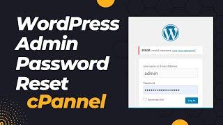 How to Find WordPress Username and Password in cPanel | WordPress Change Password in Database