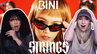 COUPLE REACTS TO BINI | Strings MV, Dance Practice & LIVE on Wish Bus