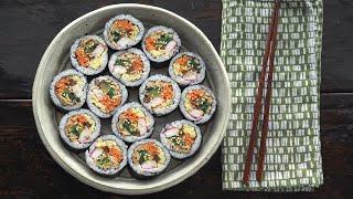 No Sesame Oil Kimbap (Gimbap), It Tastes Better | 김밥을 더 맛있게 만드는 비법