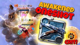 4.4  AWAKENED Oneshot | Crossbow Solo PvP | Albion Online