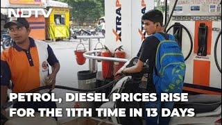 Petrol, Diesel Prices Hiked For 4th Straight Day: Petrol Crosses Rs 103-Mark In Chennai