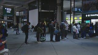 Traffic and weather delays frustrating holiday travelers at San Diego International Airport