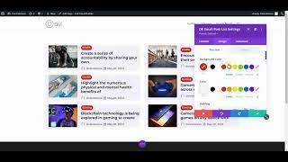 How to Use the Small Post List Module in Divi Blog Ultra