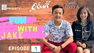 FUN WITH JAKE |  Q&A WITH OVIYA BHANDARI | EPISODE 1 | CARTOONZ CREW JR