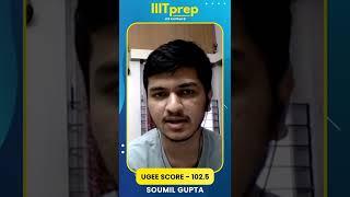 UGEE 2022 Toppers Experience - IIIT Hyderabad UGEE #ugee #iiith #iiithyderabad #iiitprep - Soumil