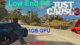 Just Cause 3 on Low-End PC - GT 420M | Performance Test & Gameplay