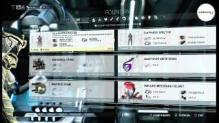Warframe - Guide for Building Basic Warframes in the Free-to-Play Game