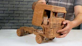 Creating A Realistic Semi-Truck Model From A Simple Wood Block