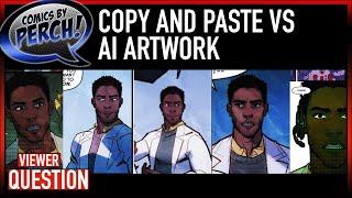 Copy and Paste Art vs AI and tracing