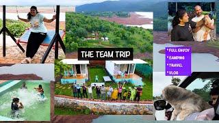 ONE DAY TRIP@ PANSHET/VARASGAON WITH TEAM | LAKESHORE RESORT | KHUSHBU KELKAR VLOGS | वर्षा सहल