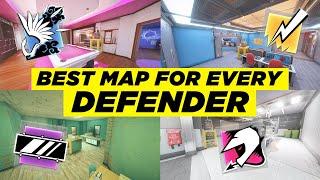 The Best Map for EVERY Defender in Rainbow Six Siege