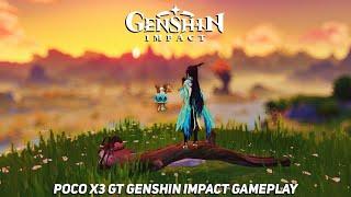 Poco X3 GT Genshin Impact Highest Graphics Gameplay