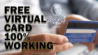 FREE Virtual Card | AMEX | GCASH | Web24 |