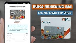 Cara buka rekening online melalui BNI Mobile Banking Juli 2024