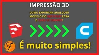 Como exportar modelos do Sketchup para "stl" (impressão 3D)