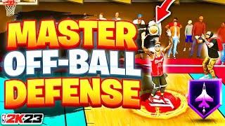 HOW TO PERFECT YOUR OFF BALL DEFENSE IN NBA 2K23!