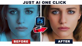 Easy 1-Click Color Correction in #Photoshop  #OneClickColorCorrection #Shotrs