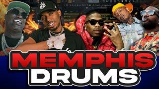 Drum Styles: Memphis Trap Drums (Patterns, Samples, Breakdowns, How To, Etc)