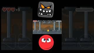 red ball 4 level 45 very dangerous boss,  #redball4 #shorts #youtubeshorts