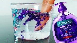 SCHLEIM OHNE KLEBER Zahnpasta Handseife und SALZ Schleim ohne borax slime aus salz