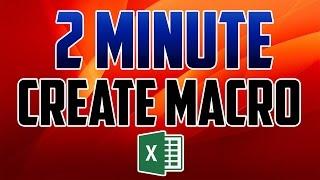 Excel 2016 : How to Create Macros