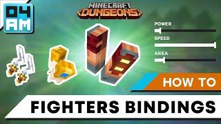 Minecraft Dungeons: How To Get The Fighters Bindings, Soul Fists and Moon Daggers FAST Guide