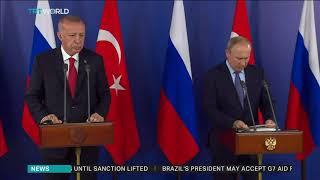 Turkish President Erdogan and Russian counterpart Putin meet in Moscow