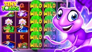 ЛОВИМ ДЖЕКПОТЫ В ЛЮТОЙ НОВИНКЕ ОТ ПРАГМАТИКА: TINY TOADS (ВСЁ ИЛИ НИЧЕГО)