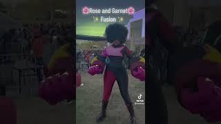 Rose and Garnet Fusion dance Anime Riverside- Kaliongi